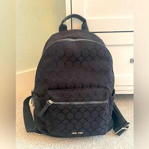 Nine West Black Backpack Small